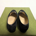 Gucci Horsebit Loafers Suede Black 36 — view 9