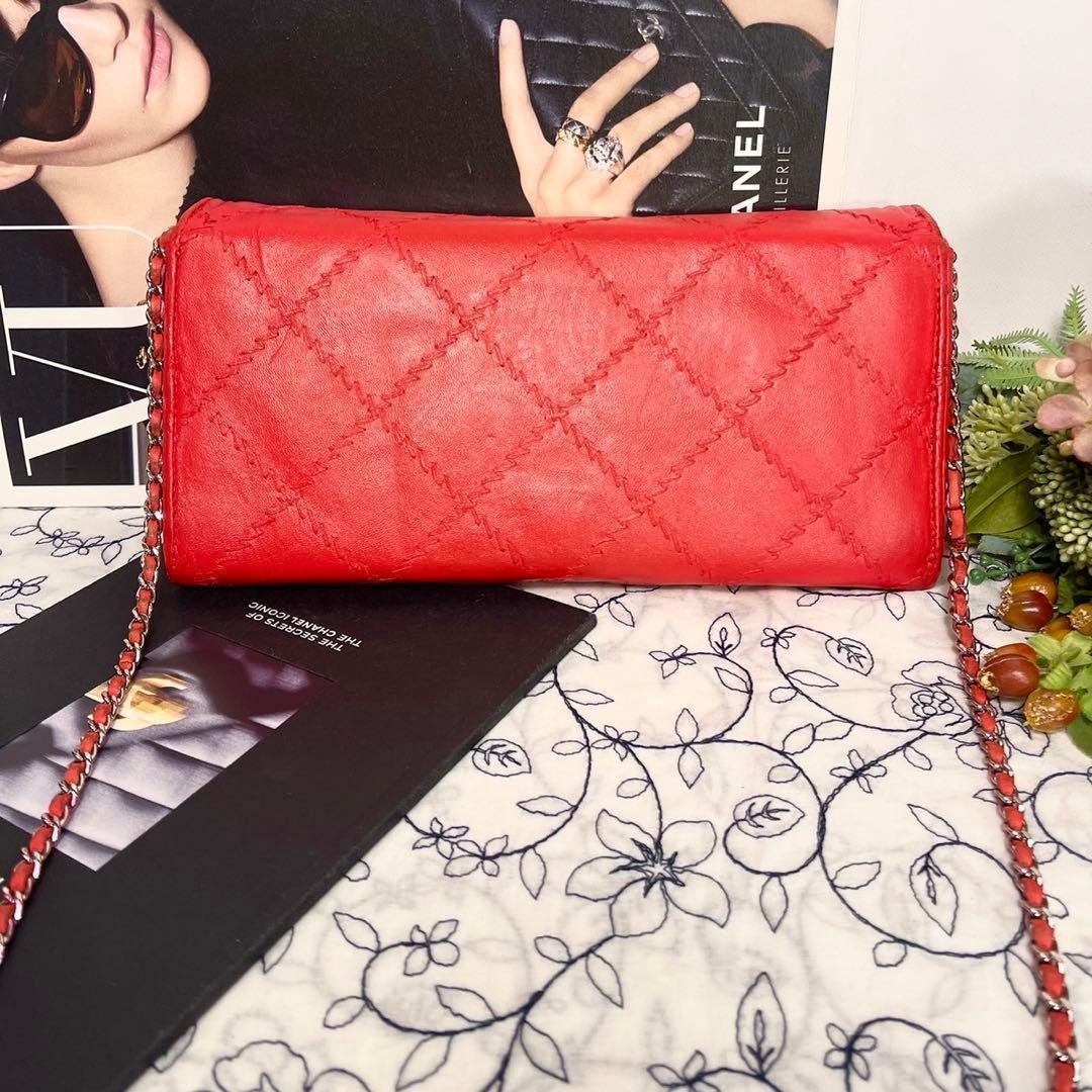 Chanel Chain Wallet Double Flap Quilted Shoulder — view 2
