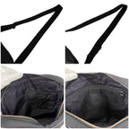 Gucci Crossbody Bag Shoulder Black Cima Leather GG Pattern Nylon Canvas — view 7