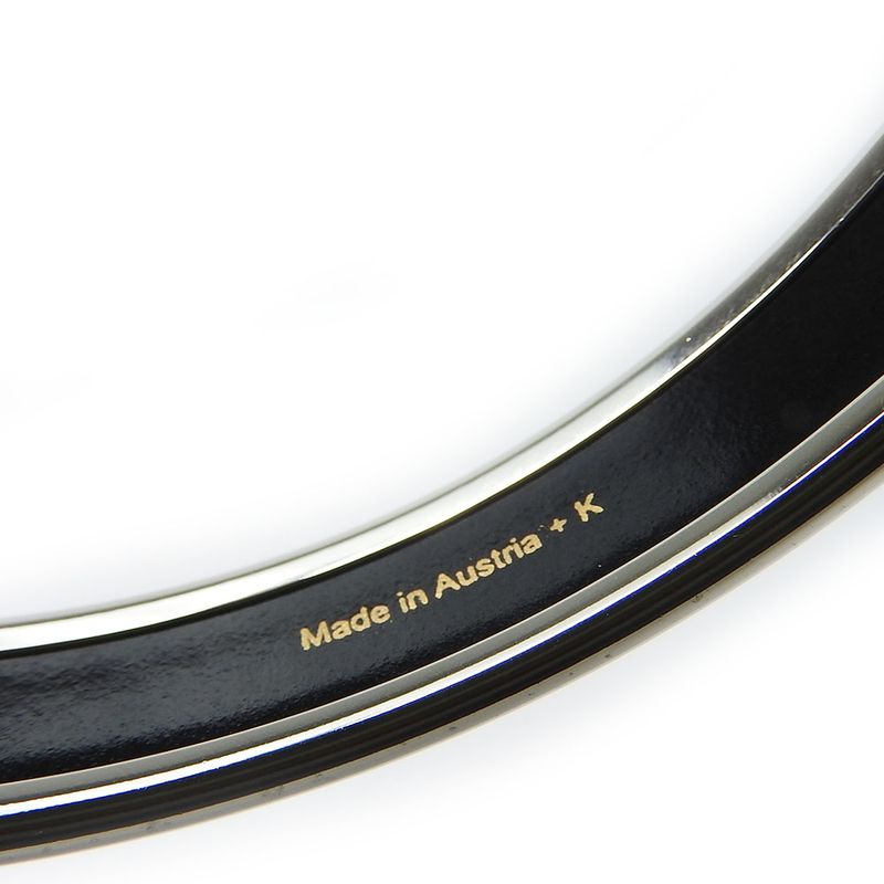 Hermes Bangle Emile PM Enamel Metal Multicolor Light Gray Silver Hardware — view 7
