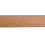 Gucci GG Marmont Belt Size 70/28 Beige Leather — view 6