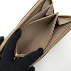 Louis Vuitton Empreinte Wallet Zippy Beige — view 4