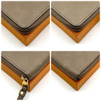 Louis Vuitton Empreinte Wallet Zippy Beige — view 9