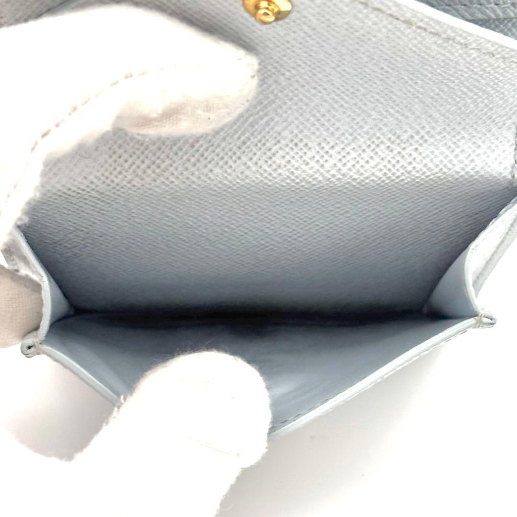 Louis Vuitton Wallet Monogram Pocket LV Charm Blue — view 5