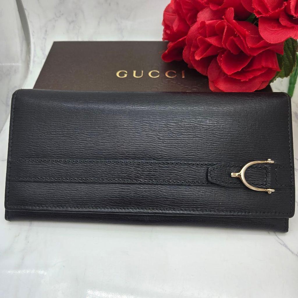 Gucci Wallet Belt Black