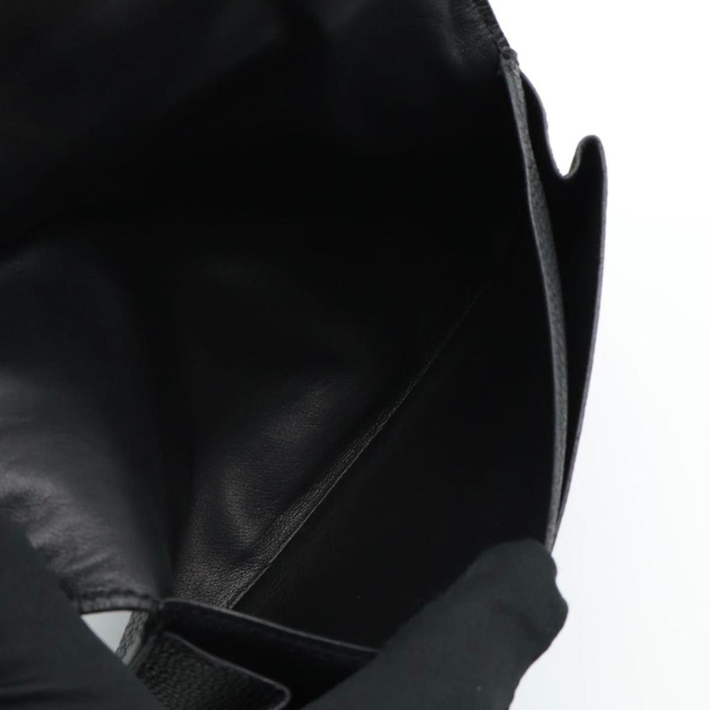 Hermes Dogon GM Wallet Taurillon Black — view 5