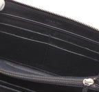 Chanel Quilted Patent Leather Zip Around Wallet — view 8