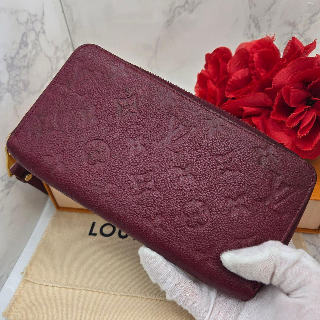 Louis Vuitton Monogram Empreinte Zippy Wallet — view 3