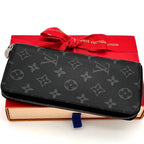 Louis Vuitton Wallet Zippy Vertical Monogram Eclipse — view 2