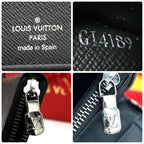 Louis Vuitton Wallet Zippy Vertical Monogram Eclipse — view 7