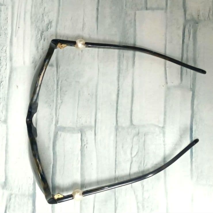 Chanel Sunglasses Beak Pattern Wellington Brown Pearl Eyewear — view 5