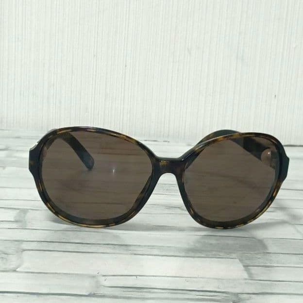 Chanel Sunglasses Beak Pattern Wellington Brown Pearl Eyewear — view 9