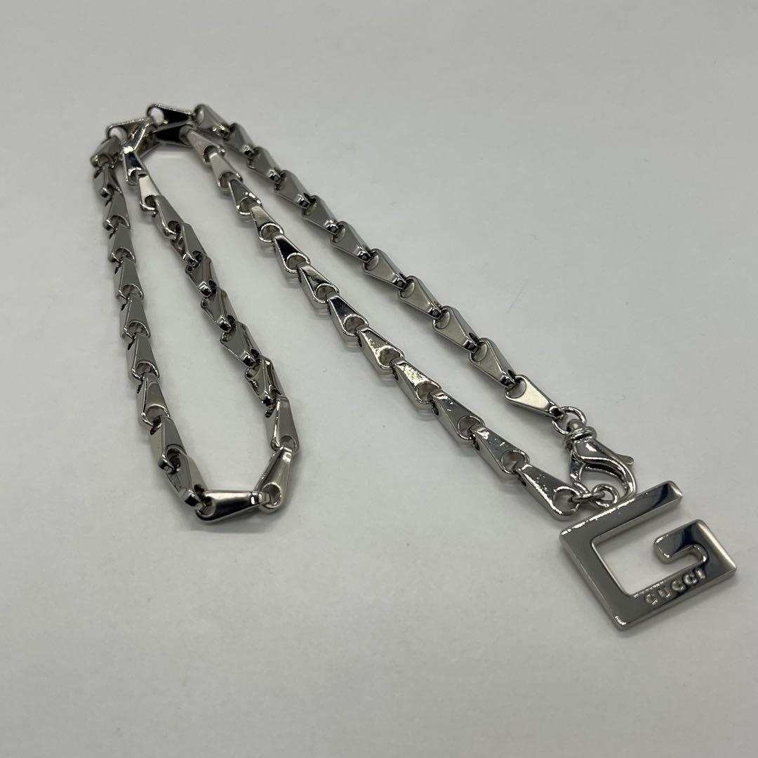 Gucci Logo Charm Chain Belt Metal — view 3