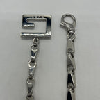 Gucci Logo Charm Chain Belt Metal — view 4