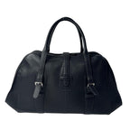 Loewe Senda Large Handbag Leather Black — view 3