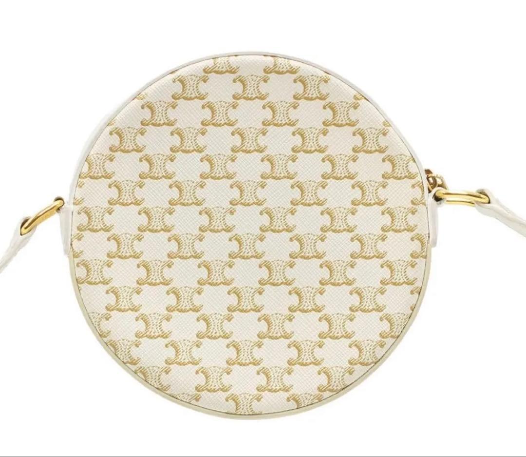 Celine Triomphe Round Shoulder Bag