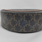 Celine Round Purse Triomphe Canvas Shoulder Bag — view 3