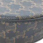 Celine Round Purse Triomphe Canvas Shoulder Bag — view 4