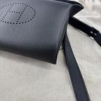 Hermes Vide Poche Togo Black Shoulder Bag — view 5