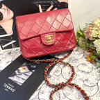 Chanel Quilted Double Flap Chain
