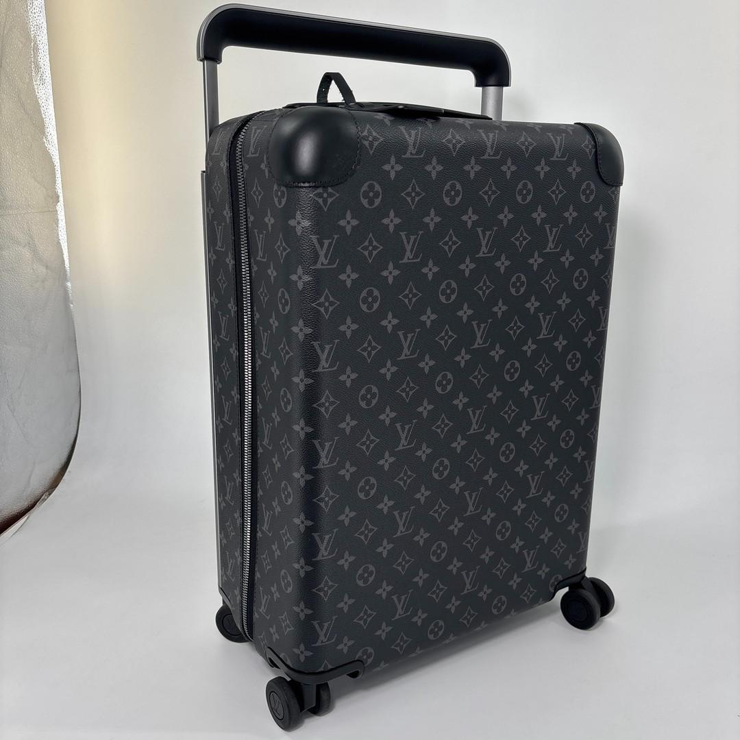 Louis Vuitton Monogram Eclipse Horizon 50 Carry Case Travel Bag — view 3