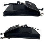 Prada Saffiano Triangle Plate Logo Phone Case — view 4