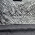 Prada Saffiano Triangle Plate Logo Phone Case — view 8