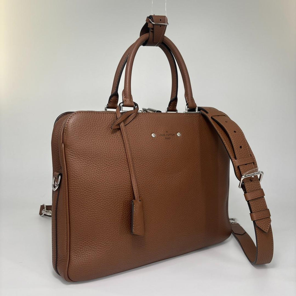Louis Vuitton Taurillon Leather Alma Briefcase Business