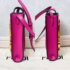 Fendi Shoulder Bag Pink Phone Pouch — view 4