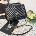 Chanel 2-Way Blanc Chain Shoulder