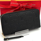 Louis Vuitton Wallet Monogram Zippy Black