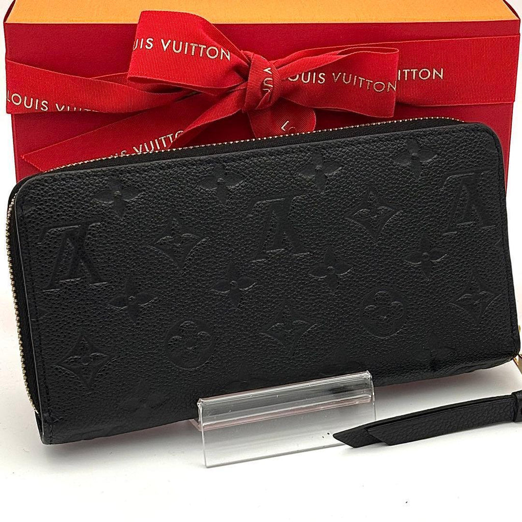 Louis Vuitton Wallet Monogram Zippy Black — view 2