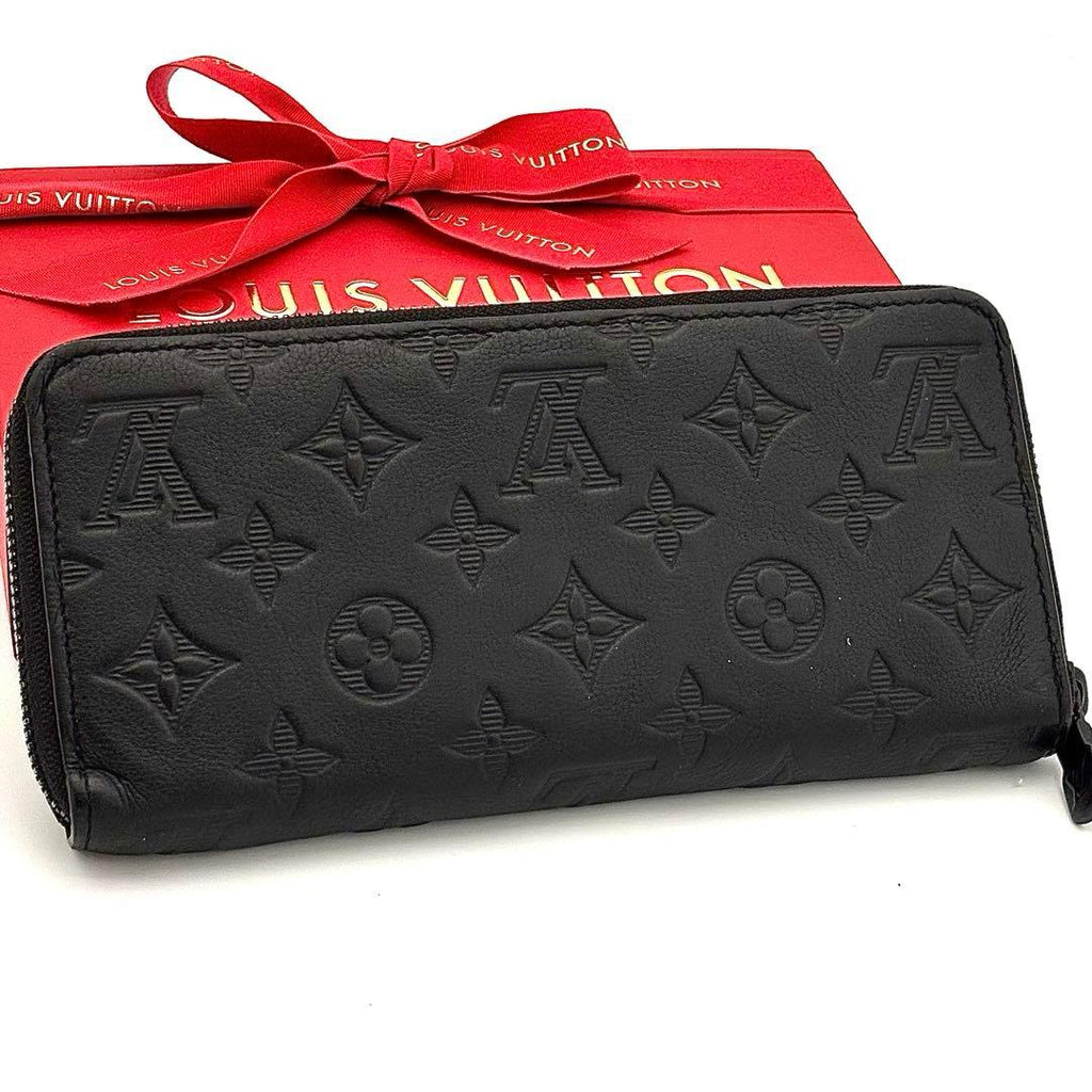 Louis Vuitton Wallet Zippy Horizontal Shadow Black — view 2
