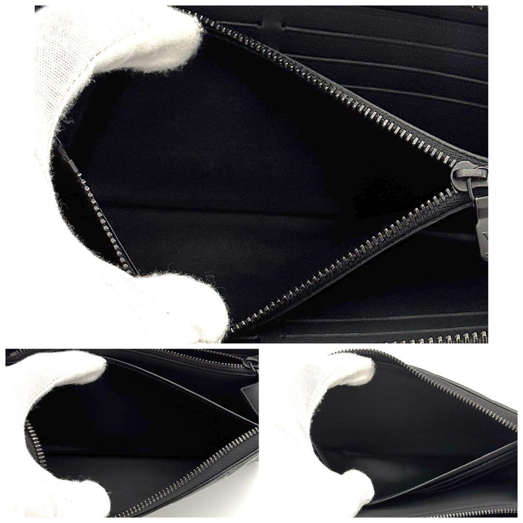 Louis Vuitton Wallet Zippy Horizontal Shadow Black — view 4