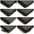 Louis Vuitton Wallet Zippy Horizontal Shadow Black — view 8