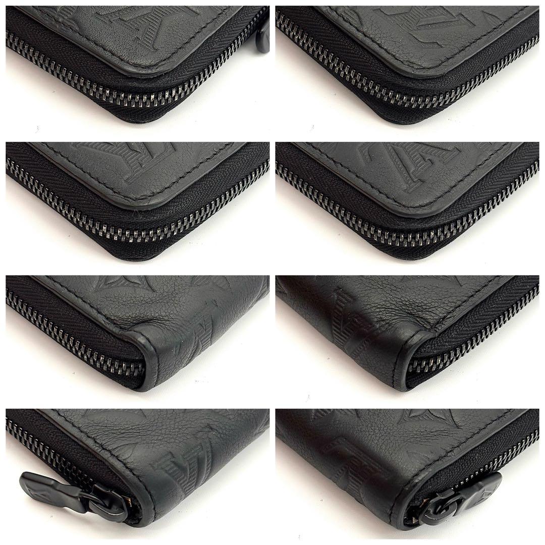 Louis Vuitton Wallet Zippy Horizontal Shadow Black — view 8
