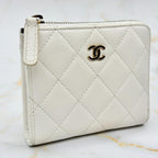 Chanel Caviar Leather Compact Wallet — view 3