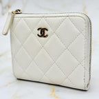 Chanel Caviar Leather Compact Wallet — view 4