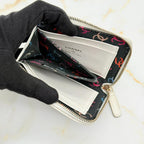 Chanel Caviar Leather Compact Wallet — view 9