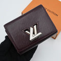 Louis Vuitton Final Epi Twist Compact Trifold Wallet