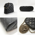 Chanel Caviar Quilted Chain Shoulder Bag — view 3