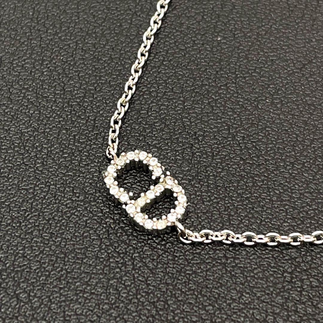 Dior Clair de Lune CD Logo Bracelet Silver — view 3