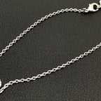 Dior Clair de Lune CD Logo Bracelet Silver — view 6