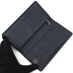 Louis Vuitton Epi Damier Portefeuille Brazza Wallet Navy — view 3