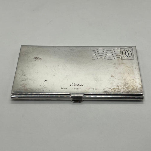 Cartier Card Case Sv925 Vintage