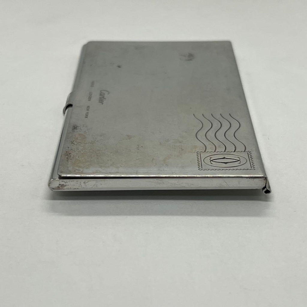 Cartier Card Case Sv925 Vintage