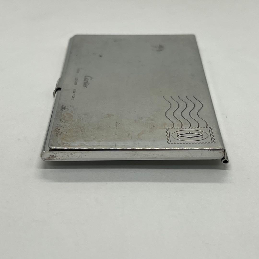 Cartier Card Case Sv925 Vintage
