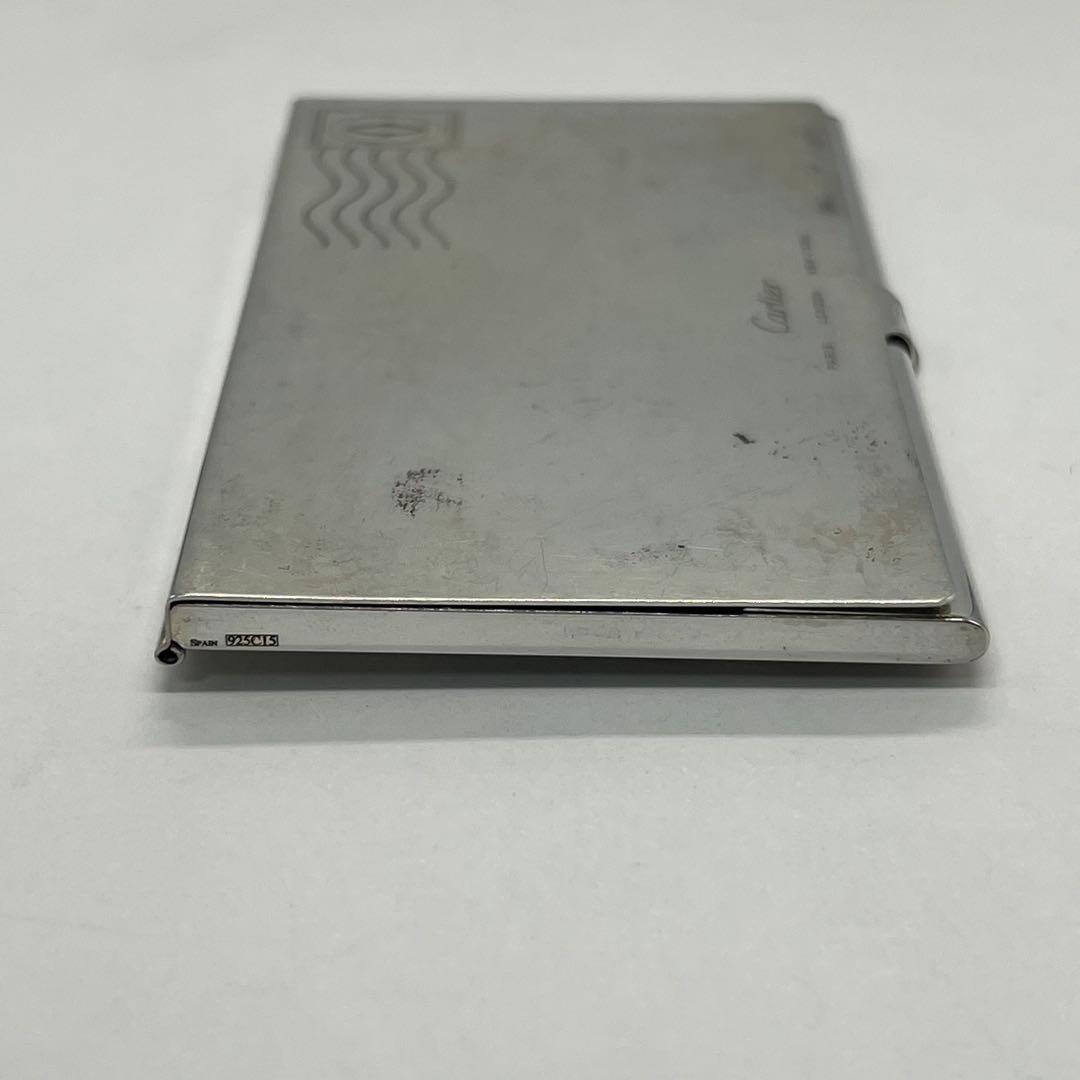 Cartier Card Case Sv925 Vintage