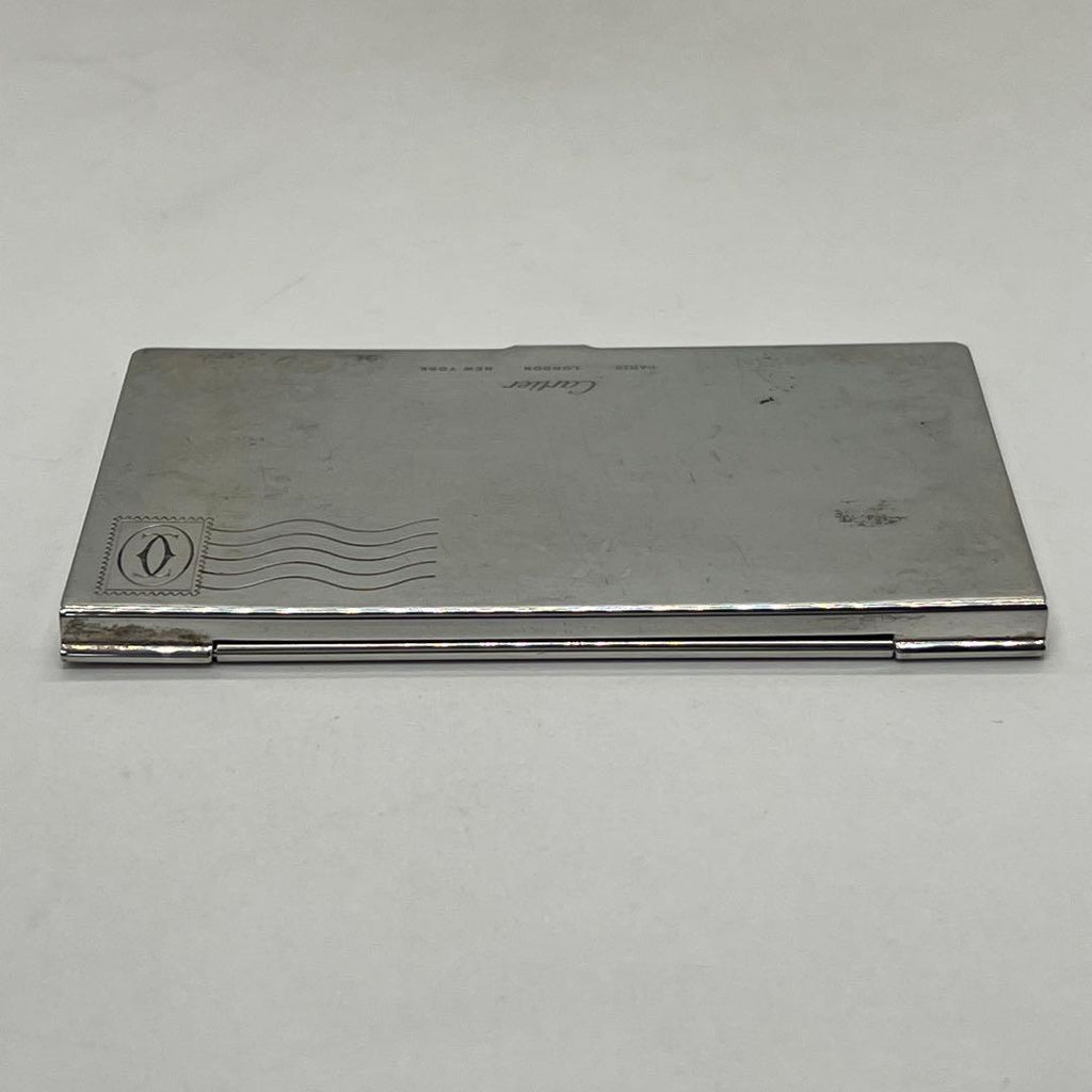 Cartier Card Case Sv925 Vintage