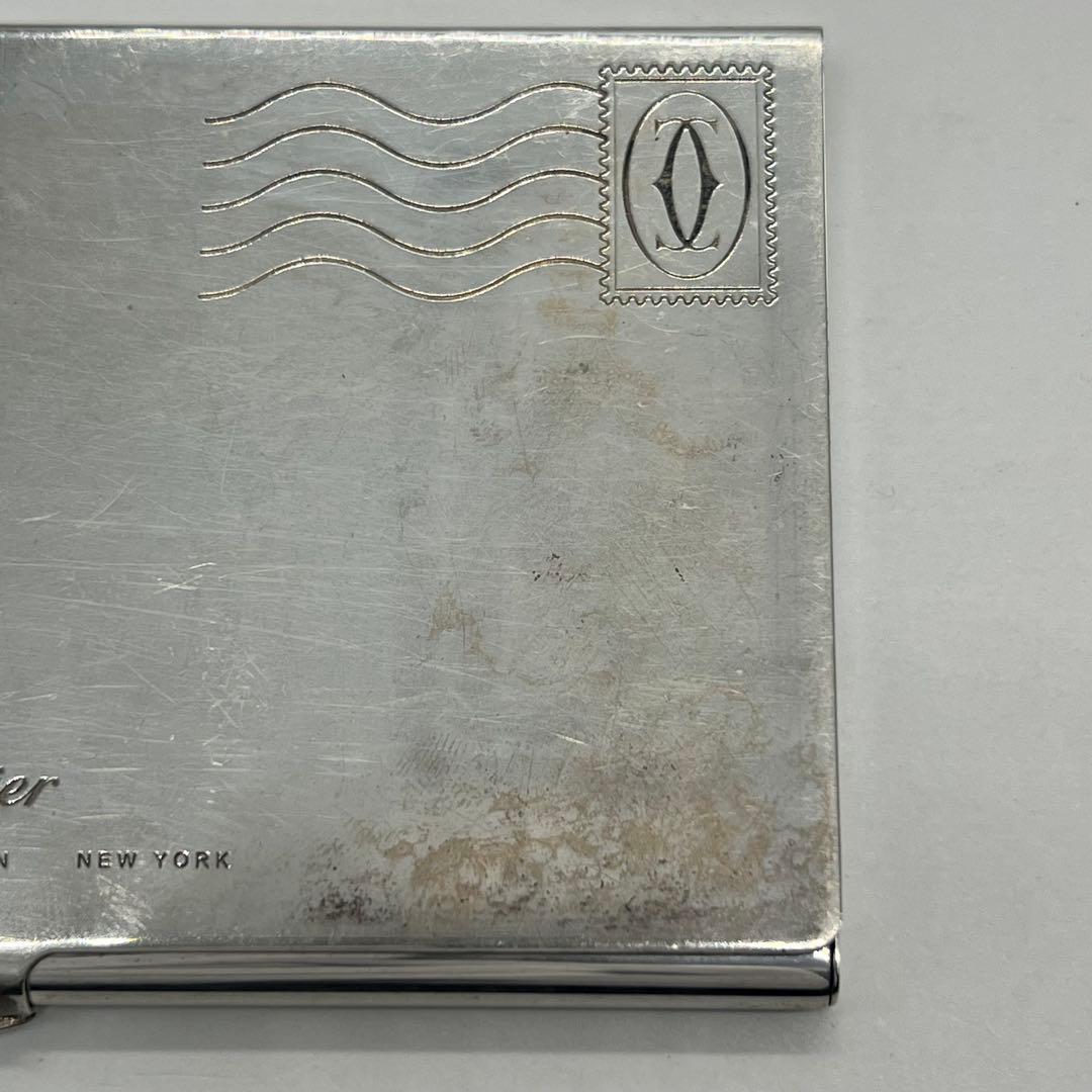 Cartier Card Case Sv925 Vintage